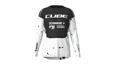 پیراهن آستین‌بلند دوچرخه‌سواری CUBE MTB X Factory 